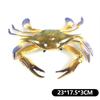Simulation Octopus Crab for Kids Education Desktop Decor Collection Christmas Gifts Marine Figures Realistic Sea Animal Model