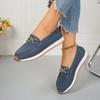 Fashion New Women Flats Comfy Casual Shoes Stylish Light Durable Breathable Loafers Slip-On Luxury Trend Classic Spring Female Sneakers
