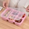 Lunch Box with Lid Five-Compartment Design Convenient Healthy Odorless Food Storage Containers for Snacks And Fruits