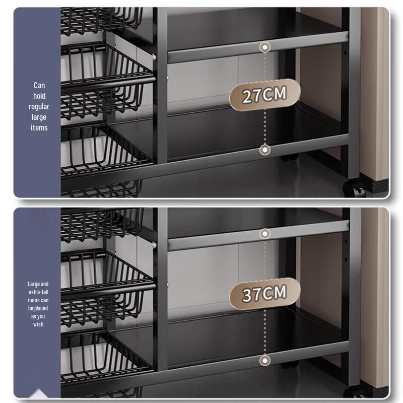 Carbon Steel Kitchen Storage Rack
