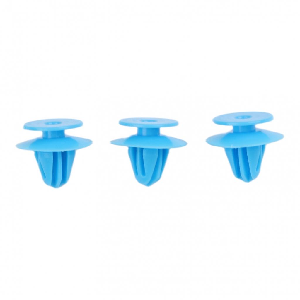 20 PEZZI Clip di Fissaggio Blu per Passaruota Sostituzione per Mitsubishi L 200 MU000977