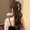 Simple Bow Hair Clip Elegant Shark Clip Stylish High Ponytail Clip  Daily Wear