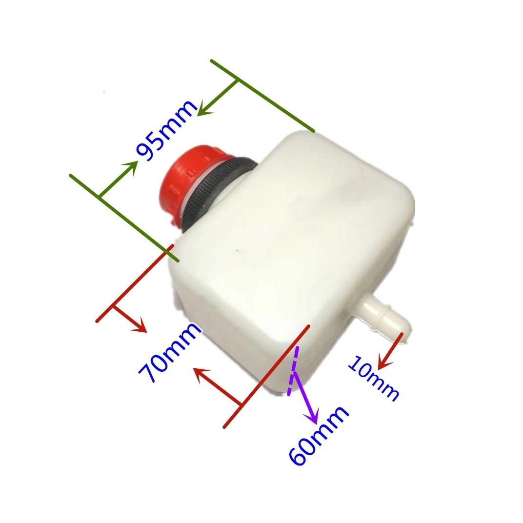 

1PCS Brake Fluid Reservoir For Brake and Clutch Fluid Truck Electric Tricycle Agricultural Vehicle Braking liquid Bottle F