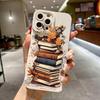 Creative Simple Fashion Book Phone Case For Samsung Galaxy S25 S24 S23 Ultra S22 Plus S21 FE A56 A36 A26 A55 A35 A54 A53 Cover