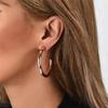 European & American C-Shaped Earrings: Fashionable 18K Gold-Plated, Color-Preserving, Geometric Ear Cuffs, Praised in Aviation Material.