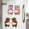 Table Corner Bumper 3D Pet Belly Sticker Soft Anti-Collision Cartoon Kitten/Puppy Decal with Cute Silicone Big Cushioned Protectors for Phones