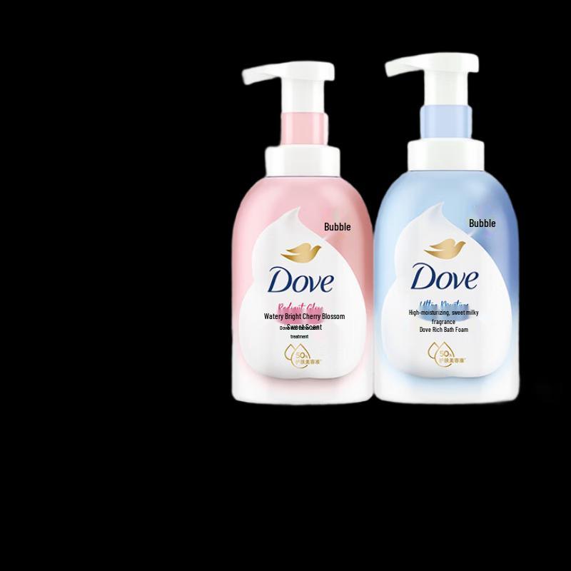

Dove Moisturizing Bubble Shower Gel Twin Pack