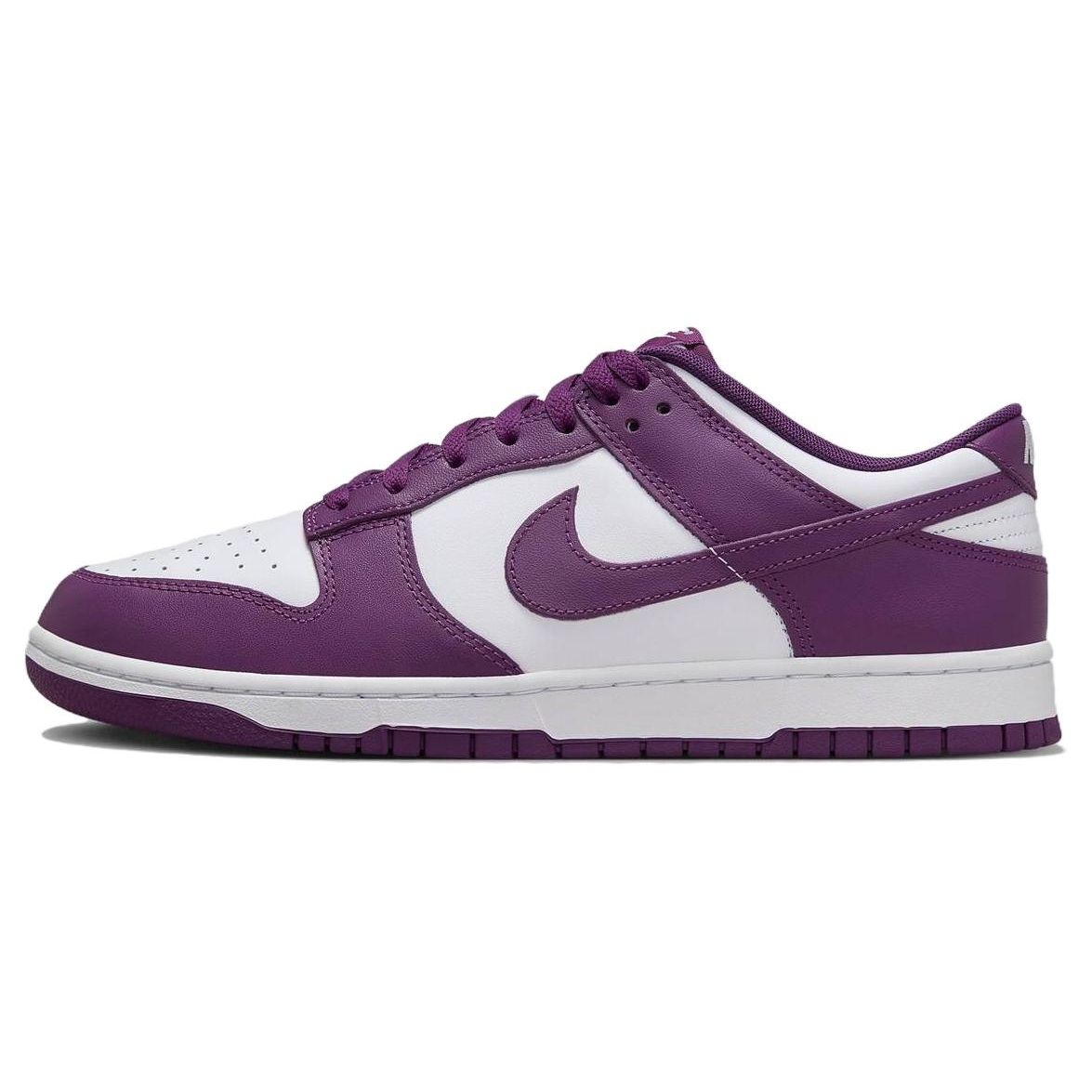 Кроссовки унисекс Nike Dunk Low Viotech White Фиолетовые DV0833-107 38.5