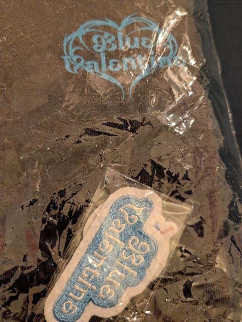 [USED] NMIXX Blue Valentine Korea Pop-Up Exclusive Sweatshirt