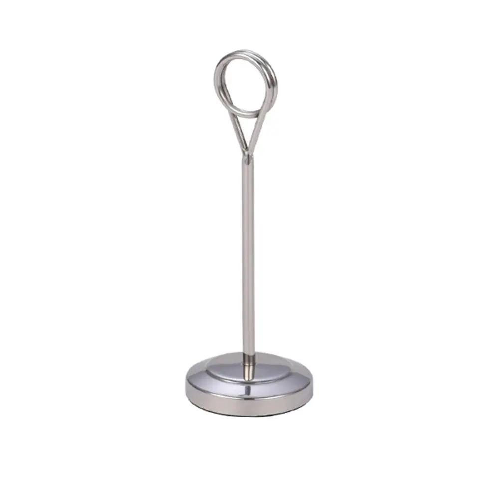 

Round Table Number Holder Desktop Decoration For Memo Postcard Paper Picture Photo Clip Card Holder Note Clamp Paper Stand