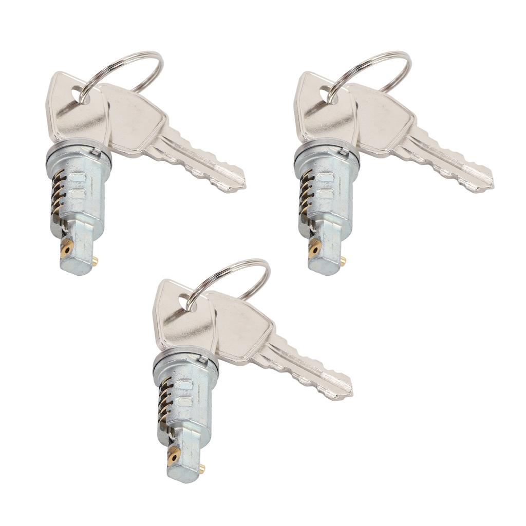 Door Lock Barrel Set MTC6504 Metal Strong Structure Front Door Lock Barrel Kit with Keys for Defender 90 110 130