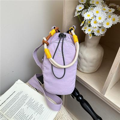 Borsa a tracolla singola per borraccia, Borsa leggera e casual per cellulare, Piccola borsa da donna