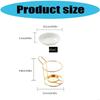 Ceramic Essential Oil Burners Wax Melt Burners Scented Diffuser Home Decors J0MC