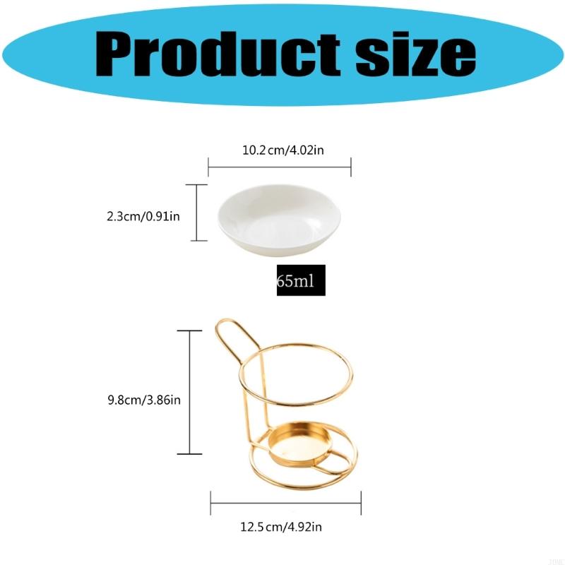 Ceramic Essential Oil Burners Wax Melt Burners Scented Diffuser Home Decors J0MC