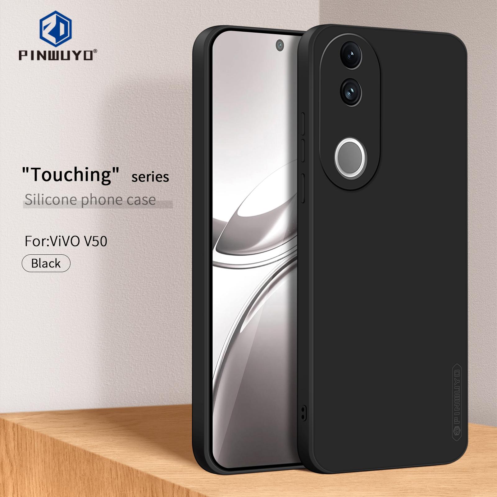 

For vivo V50 5G Phone Case PINWUYO Soft Matte TPU Mobile Back Cover Green