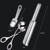 3 Link Meatball Maker Stainless Steel Meatball Mold A Meatball Scoop for Easy Homemade Salad Balls Perfect for Family Cooking