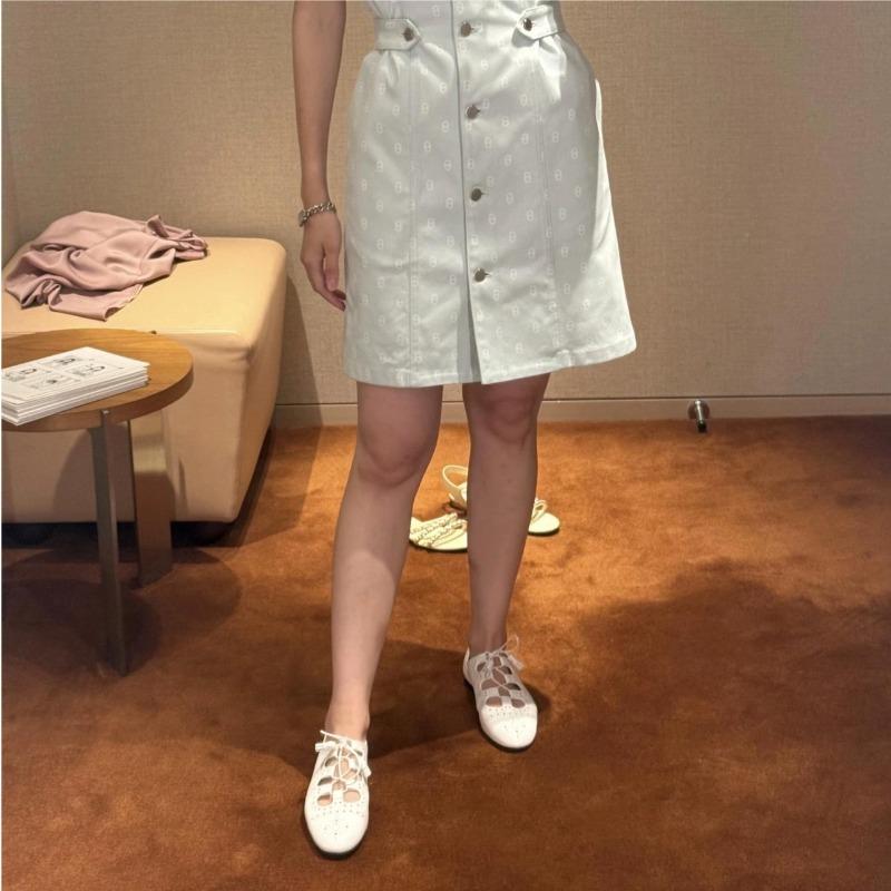 Fashion Classic Fretwork Polka Dot Sheepskin Fringe Lace-Up Woman Flats Solid Hollow Cross-Tied Sewing Mary Janes Zapatos Mujer 35-40