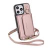 Designed for iPhone 16e/16/15/14/13/12 Pro Max Wallet Case Detachable Wallet Case with Crossbody Strap [Compatible with MagSafe]