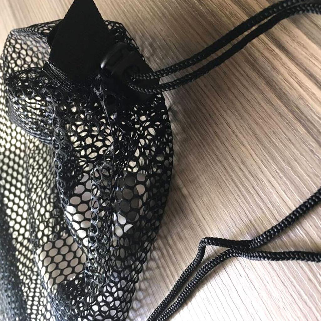 Diving Drawstring Mesh Bag Diving Net Bag with Secure Drawstring Closure for Sports Equipment Gym Beach