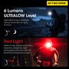 Nitecore NU25 MCT 400 Lumens Ultra Lightweight Multiple Color Temperature Outdoor Headlamp USB-C Rechargeable Headlight Tag (Normal Headband)