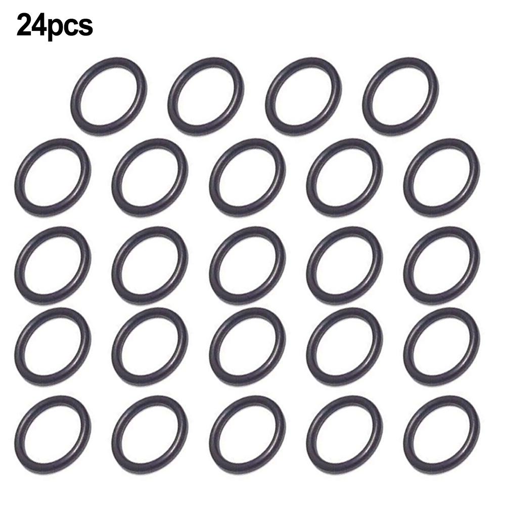 O-Rings Set Diverter Valve O-Rings Valve Repair 24 Pack O-Rings Perfect Fit O-Rings Pool Maintenance Parts Resilient O-Rings