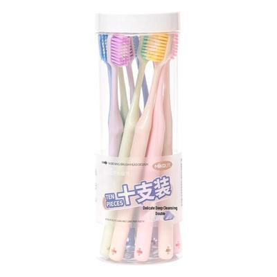 Mikke Soft Bristle Toothbrush (10-Pack)