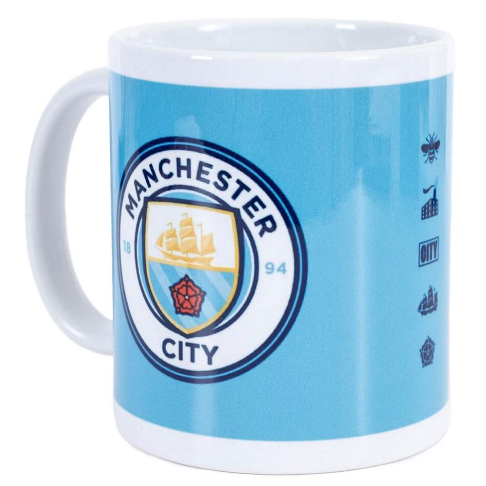 Manchester City FC Crest Ceramic Mug