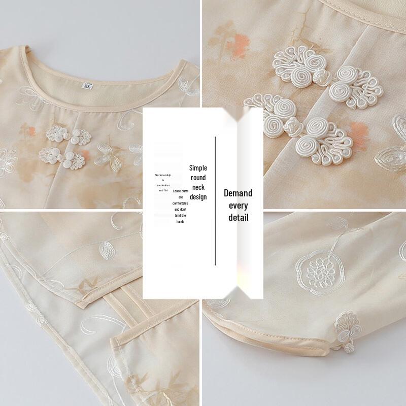 Women's New Chinese Style Embroidered Summer Top