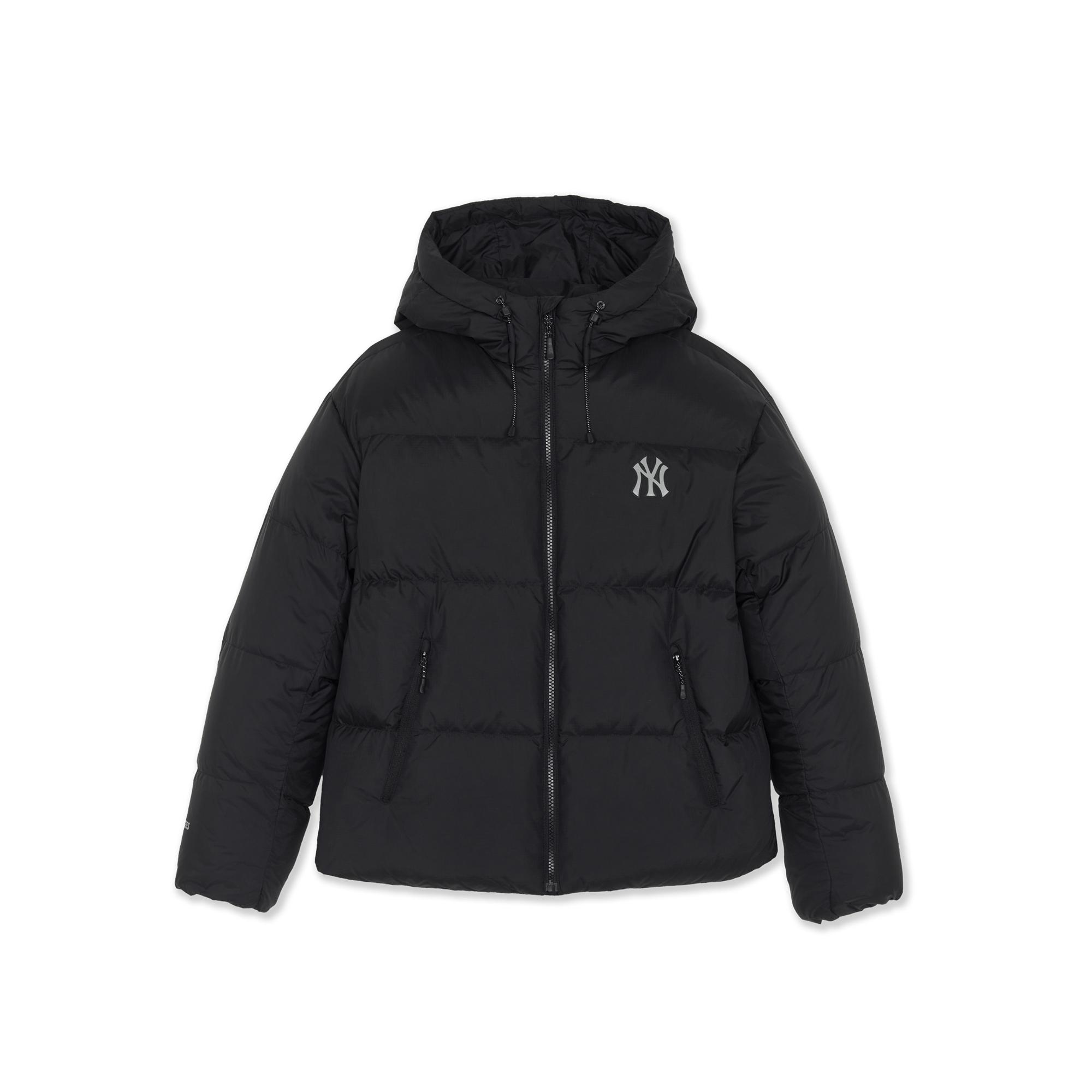 MLB Gofcore Down Jackets Unisex Black Hooded Moderate 3ADJB0856-50BKS M