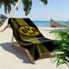Borussia Print Beach Towel, Large Soft Quick Dry Towel for Beach Camping Swimming