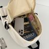 High value, fresh and sweet backpack, solid color simple large-capacity backpack for junior high school students