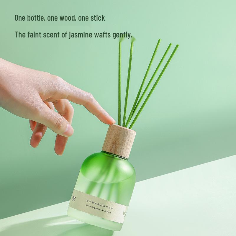 Jasmine Scented Flameless Aroma Diffuser for Home - Long-lasting Air Freshener for Bathroom, Bedroom & Living Room