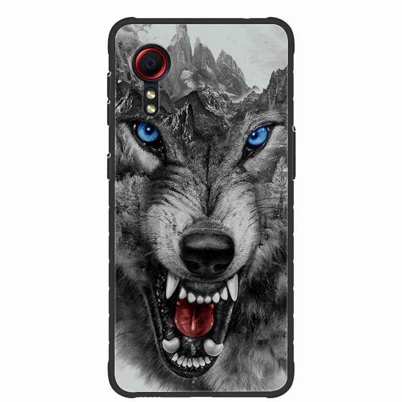 Per Samsung Galaxy Xcover7 5G Cover Carina Adorabile Custodia Posteriore in Silicone per Telefono Per Samsung Xcover 7 Protettiva Antiurto Morbide Custodie