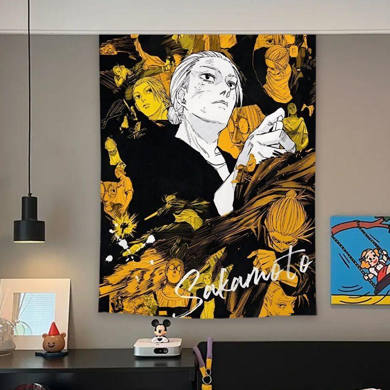 Sakamoto Days Anime Vertikales Wandbild Großer Buddha Wanddekoration für Schlafzimmer Dekoration Merchandise