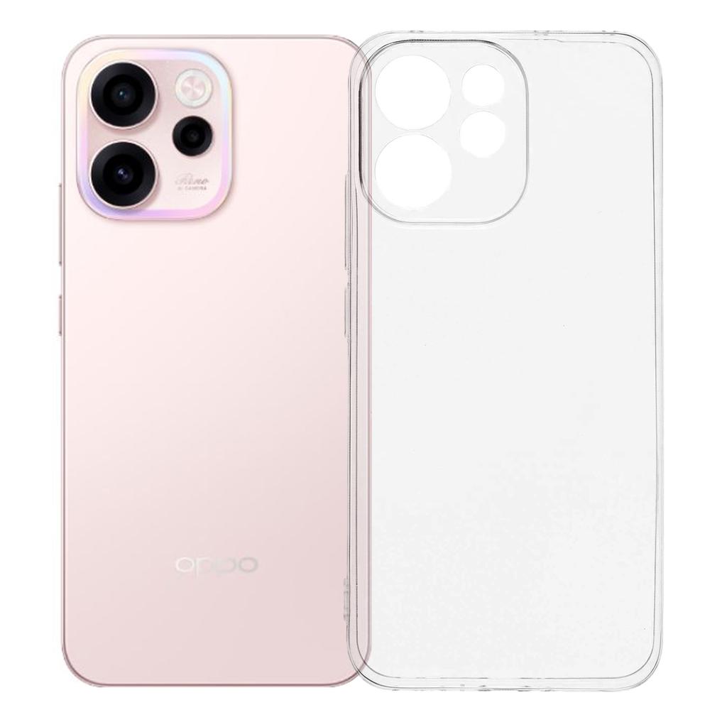 Für Oppo Reno15 F 5G Rückseite Ultra Dünn Flexibel TPU Klar Handyhülle
