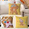 Anime Cookie Run K-Kingdom Cushion Cover Pillow Cover Decor Pillowcase Printed Cushion Case For Couch