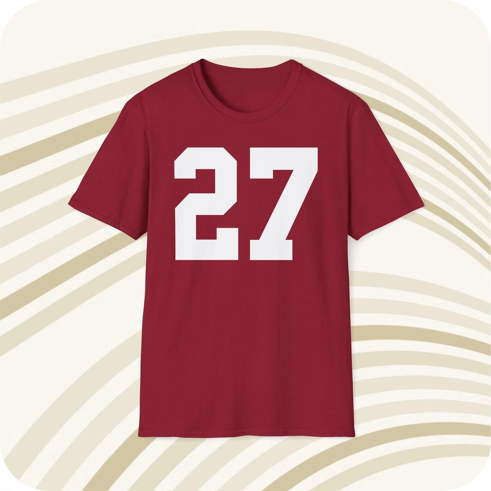 Men s and Women s T-shirts Ken Houston Washington Commanders #27 NFL Jersey T-Shirt - Front & Back XXXXL