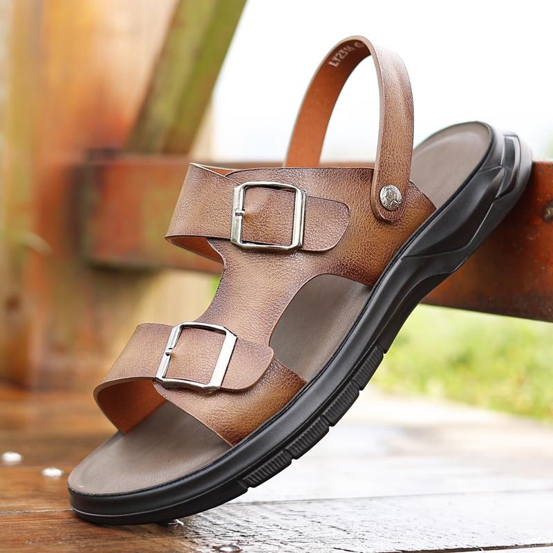 Hot Selling Summer Men's Sandals Beach Shoes Outdoor Leisure Shoes Men's Camping Shoes Breathable Hiking Shoes Massage Soles