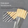 OEING Wooden Handle Barbecue Skewers