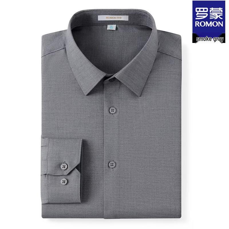 ROMON Men s Modal & Wool Blend Long Sleeve Shirt 45