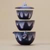 HWM Wanqian Ceramic Travel Kung Fu Tea Set