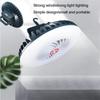 Multifunction Waterproof Rechargeable Fan Camping Light Outdoor Tent Lamp Fishing Hiking Fan Lamp Portable Emergency Night Light