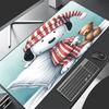 Happy Puppy Theme Premium Non-slip Mouse Pad with Stitched Edges,Durable Rubber Material,for Desktop & Gaming Great Gifts