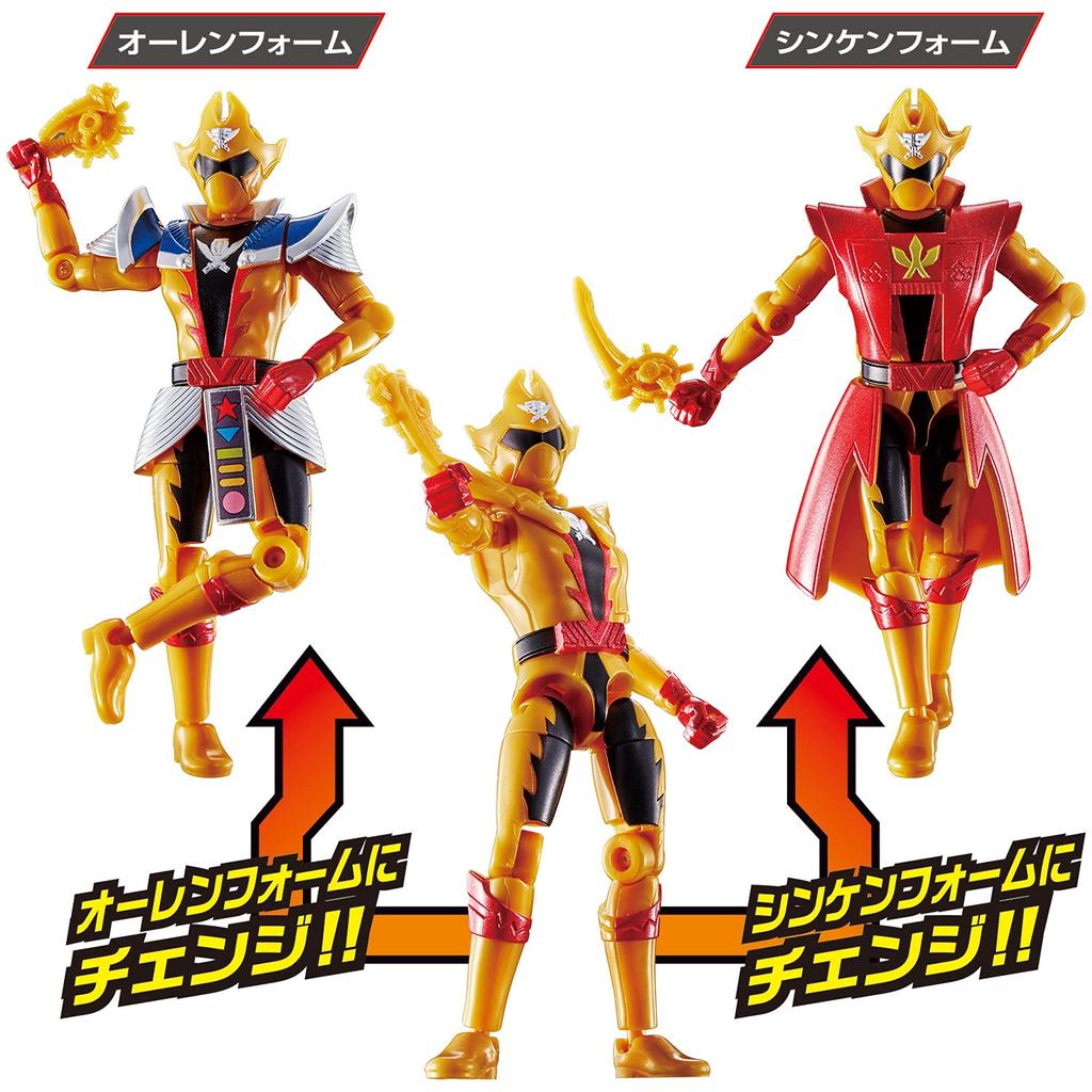 Machine World Sentai Zenkaiger Change Heroes Two Kaiser Ohren Form Shinken Form Set &