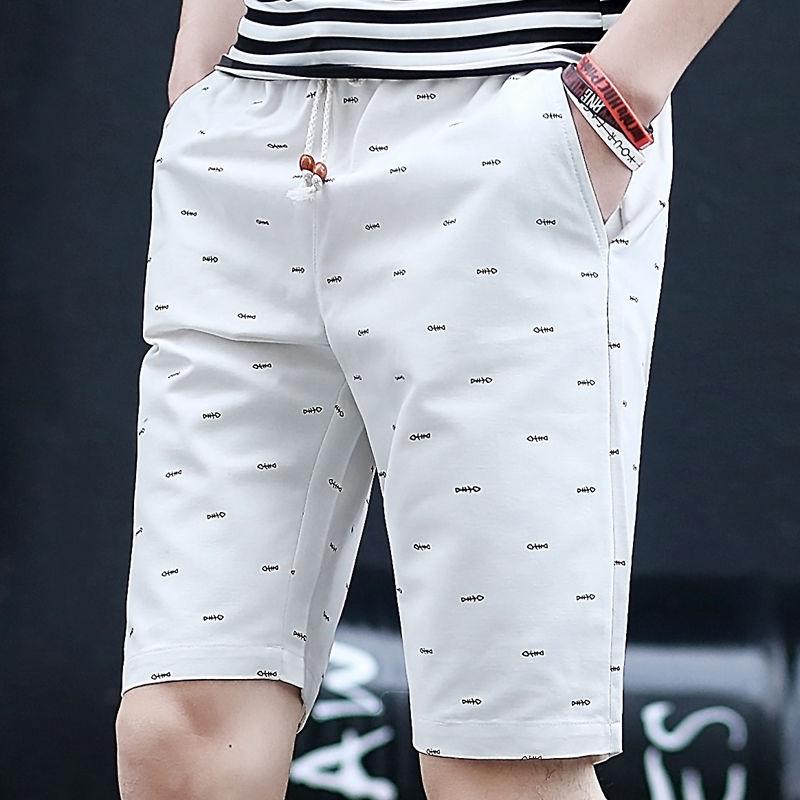Men's Casual Shorts Fashion Menswear Sports Jogging Men Plus Size Solid Color Drawstring Shorts Pants