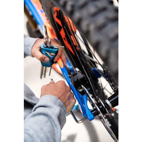 Hazet 2105LG/9H Hex Key Set, 9-Piece L-Wrench Set with Ball Point, for Working In Tight Spaces, Nickel-Plated Finish, Includes Storage Case, Automotiv