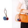 Zhang Yuanying Bayberry Ball Charm - Handmade Woven Bag and Shoe Ornament Keychain