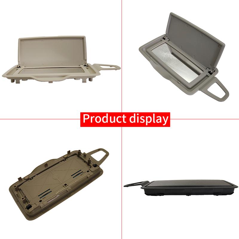 For Benz W246 W176 W156 W117 Car Interior Front Sun Shade Visor Makeup Cosmetic Mirror Cover For Mercedes A B CLA GLA Class