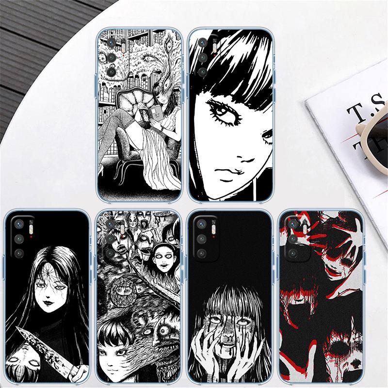 RP43 Junji Ito Tomie Phone Case for Motorola Moto E13 E15 E20 E22 E22I E22S E30 E32 E40 E7 E7I G Plus Power Play Stylus G22 G14