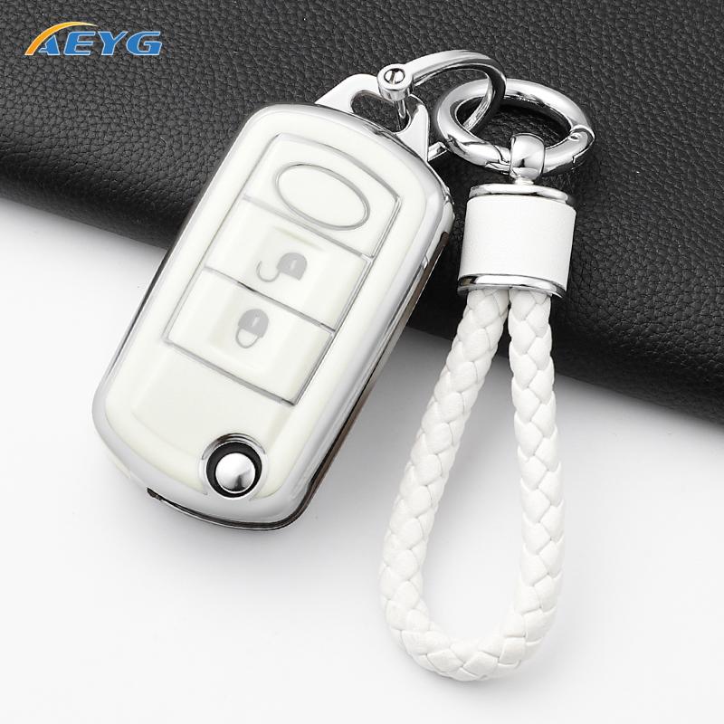 Mode TPU Autosleutelhoes Cover Shell Voor Range Rover Sport Vouge Land Rover Discovery 3 2006 2007 2008 2009 Keyless Accessoires